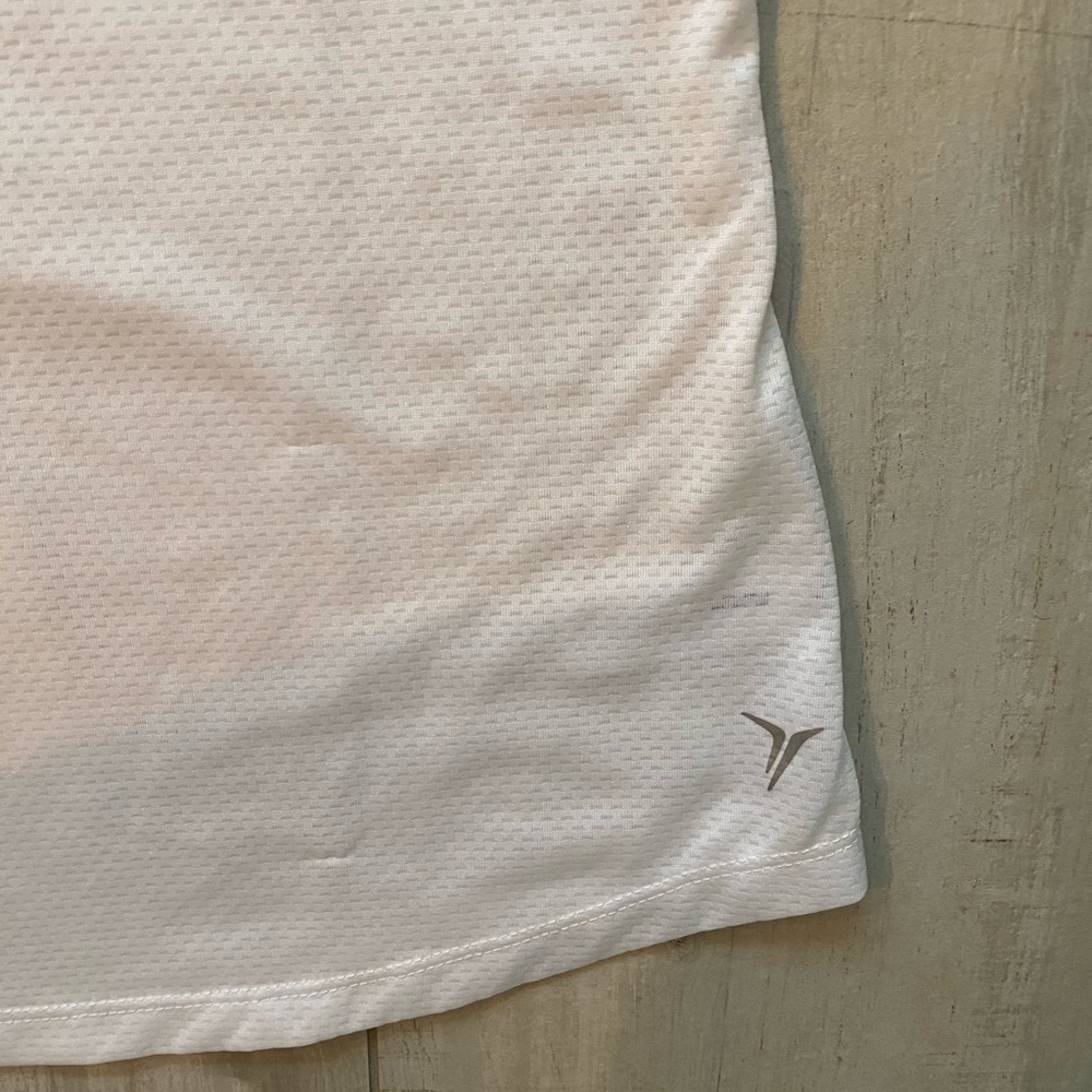3/$20 White athletic top - Picture 3 of 5